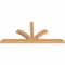 Ekena Millwork Richland Timber Gable Bracket, Western Red Cedar, 108"W x 49"H x 5 1/2"D x 5 1/2"F, 11/12 Pitch GBW108X49X0606RIC00SWR - alternate 5